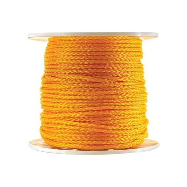 Wellington Wellington P2420S0500Y01S Hollow Braid Poly Rope Yellow - 0.31 in. x 500 ft. 72963 - main